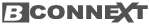 b-connext logo gray